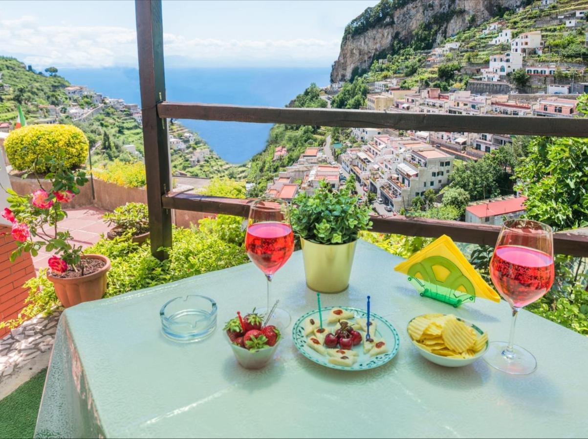 La Villa Di Enzo Casa Vacanze Con Vista Mare Amalfi Exterior foto